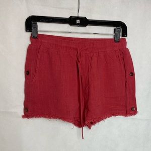 NWOT Mustard Seed Shorts Rust Red Small